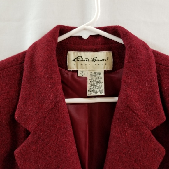 Eddie Bauer women's wool Blazer M - Picture 3 of 4